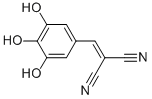 structure of CAS# 118409-58-8, 2-[(3,4,5-Trihydroxyphenyl)Methylene]-Propanedinitrile;2-[(3,4,5-Trihydroxyphenyl)Methylene]Propanedinitrile;2-(3,4,5-Trihydroxybenzylidene)Malononitrile;Biomolki2_000022