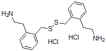 CAS#: 118433-74-2， 2-[2-[[2-(2-Aminoethyl)Phenyl]Methyldisulfanylmethyl]Phenyl]Ethanamine Dihydrochloride