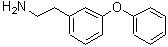 structure of CAS# 118468-17-0, 2-(3-Phenoxyphenyl)Ethanamine;2-(3-phenoxyphenyl)ethylamine;2-(3-Phenoxy-phenyl)-ethylamine;3-Phenoxyphenethylamine