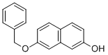 structure of CAS# 118495-07-1, 7-(Phenylmethoxy)Naphthalen-2-Ol;7-(Phenylmethoxy)-2-Naphthalenol;7-(Benzyloxy)-2-Naphthol;Zinc00168786