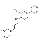 CAS#: 118515-48-3， 6-{[3-(Diethylamino)Propyl]Amino}-3,4'-Bipyridine-5-Carbonitrile