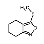 CAS#: 118631-12-2， 3-(Methylsulfanyl)-4,5,6,7-Tetrahydro-2,1-Benzoxazole