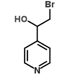 CAS#: 118838-55-4， 2-Bromo-1-(4-Pyridinyl)Ethanol