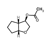 CAS#: 118867-24-6， (3R,3aS,6aR)-Hexahydro-2H-Cyclopenta[b]Furan-3-Yl Acetate