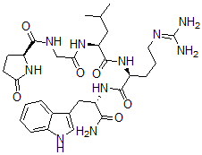 CAS#: 118904-15-7， 5-Oxo-L-prolylglycyl-L-leucyl-L-arginyl-L-tryptophanamide