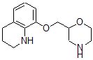 CAS#: 118976-31-1， 8-(Morpholinyl-2-Methoxy)-1,2,3,4-Tetrahydro-Quinoline