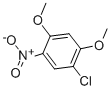 structure of CAS# 119-21-1, 1-Chloro-2,4-Dimethoxy-5-Nitrobenzene;1-Chloro-2,4-Dimethoxy-5-Nitro-Benzene;5-Chloro-2,4-Dimethoxynitrobenzene;Benzene, 1-Chloro-2,4-Dimethoxy-5-Nitro-