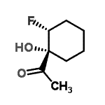 CAS#: 119030-21-6， 1-[(1R,2R)-2-Fluoro-1-Hydroxycyclohexyl]Ethanone