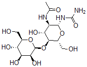 CAS#: 119059-62-0， Mannosyl-(1-4)-N-Acetylglucosaminyl-(1-N)-Urea