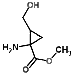 CAS#: 119066-43-2， Methyl 1-Amino-2-(Hydroxymethyl)Cyclopropanecarboxylate