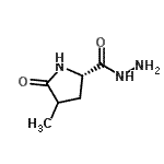 CAS#: 119074-74-7， (2S)-4-Methyl-5-Oxo-2-Pyrrolidinecarbohydrazide