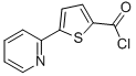 structure of CAS# 119082-98-3, 5-(2-Pyridinyl)-2-Thiophenecarbonylchloride