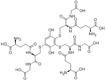 CAS#: 119212-33-8， 2,3,5-(Triglutathion-S-Yl)Hydroquinone