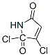structure of CAS# 1193-54-0, 3,4-Dichloropyrrole-2,5-Dione;3,4-Dichloro-3-Pyrroline-2,5-Quinone;1H-Pyrrole-2,5-Dione, 3,4-Dichloro-;3,4-Dichloro-1H-Pyrrole-2,5-Dione