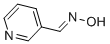structure of CAS# 1193-92-6, (NE)-N-(Pyridin-3-Ylmethylidene)Hydroxylamine;N-(Pyridin-3-Ylmethylidene)Hydroxylamine;Pyridine-3-Carbaldehyde Oxime;3-Pyridinecarboxaldehyde Oxime