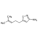 CAS#: 119409-99-3， 5-(4-Methyl-3-Penten-1-Yl)-1,2-Oxazol-3-Amine