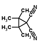 CAS#: 1195-70-6， 2,2,3,3-Tetramethyl-1,1-Cyclopropanedicarbonitrile