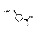 CAS#: 119595-96-9， (4R)-4-(Cyanomethyl)-L-Proline