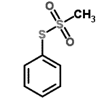 CAS 登录号：1197-26-8， S-苯基硫代甲烷磺酸酯