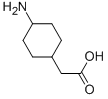 structure of CAS# 1197-54-2, 4-Amino-Cyclohexaneacetic Acid;(4-Amino-Cyclohexyl)-Acetic Acid
