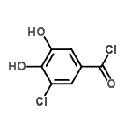 CAS#: 119735-20-5， 3-Chloro-4,5-Dihydroxybenzoyl Chloride