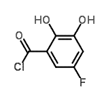 CAS#: 119735-31-8， 5-Fluoro-2,3-Dihydroxybenzoyl Chloride