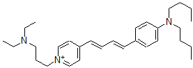 CAS#: 119738-64-6， N,N-Dibutyl-4-[(1E,3E)-4-[1-(3-Diethylaminopropyl)Pyridin-1-Ium-4-Yl]Buta-1,3-Dienyl]Aniline