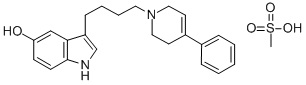 CAS#: 119742-13-1， Roxindole mesilate