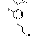CAS#: 119774-74-2， 1-(2-Fluoro-4-Propoxyphenyl)Ethanone