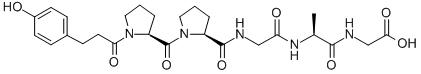 CAS#: 119798-87-7， N-3-(4-Hydroxyphenyl)Propionyl-Prolyl-Prolyl-Glycyl-Alanyl-Glycine