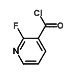 结构式 CAS# 119899-26-2, 2-氟烟酰氯化物