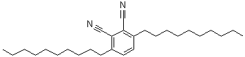 CAS#: 119931-48-5， 3,6-Didecylphthalonitrile