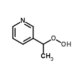 CAS#: 120008-01-7， 1-(3-Pyridinyl)Ethyl Hydroperoxide