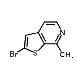 CAS#: 120010-03-9， 2-Bromo-7-Methylthieno[2,3-c]Pyridine