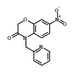 CAS#: 120101-66-8， 7-Nitro-4-(2-Pyridinylmethyl)-2H-1,4-Benzoxazin-3(4H)-One