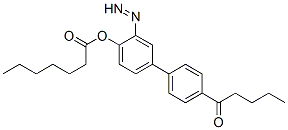 CAS#: 120103-00-6， [4-(4-Pentanoylphenyl)Diazenylphenyl] Heptanoate