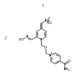 CAS#: 120103-35-7， 4-Carbamoyl-1-({[(4E)-2-[(E)-(Hydroxyimino)Methyl]-4-[(Oxoammonio)Methylene]-1(4H)-Pyridinyl]Methoxy}Methyl)Pyridinium Diiodide