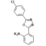 CAS#: 120107-40-6， 2-[5-(4-Chlorophenyl)-1,3,4-Oxadiazol-2-Yl]Aniline