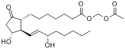 CAS#: 120146-92-1， 7-[(1R,2R,3R)-3-Hydroxy-2-[(E,3S)-3-Hydroxyoct-1-Enyl]-5-Oxocyclopentyl]Heptanoic Acid Hydroxymethyl Acetate