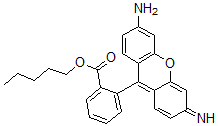 CAS#: 120167-03-5， Pentyl 2-(3-Amino-6-Iminoxanthen-9-Yl)Benzoate
