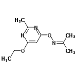 CAS#: 120192-38-3， N-[(6-Ethoxy-2-Methyl-4-Pyrimidinyl)Oxy]-2-Propanimine