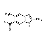 CAS#: 120209-26-9， 2,5-Dimethyl-6-Nitro-1H-Benzimidazole