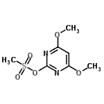 CAS#: 120259-57-6， 4,6-Dimethoxy-2-Pyrimidinyl Methanesulfonate