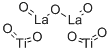 structure of CAS# 12031-47-9, Lanthanum Titanium Oxide;Dilanthanum Dititanium Heptaoxide;Lanthanum Rare Earth Titanate