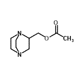 CAS#: 120340-35-4， 1,4-Diazabicyclo[2.2.2]Oct-2-Ylmethyl Acetate
