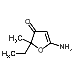 CAS#: 120533-53-1， 5-Amino-2-Ethyl-2-Methyl-3(2H)-Furanone