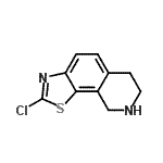 CAS#: 120546-66-9， 2-Chloro-6,7,8,9-Tetrahydro[1,3]Thiazolo[4,5-h]Isoquinoline