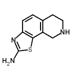 CAS#: 120546-68-1， 6,7,8,9-Tetrahydro[1,3]Thiazolo[4,5-h]Isoquinolin-2-Amine
