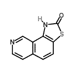 CAS#: 120546-70-5， [1,3]Thiazolo[5,4-h]Isoquinolin-2(1H)-One