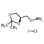 CAS#: 120564-14-9， (4S)-4-[(Aminooxy)Methyl]-2,2-Dimethyl-1,3-Dioxolane Hydrochloride (1:1)